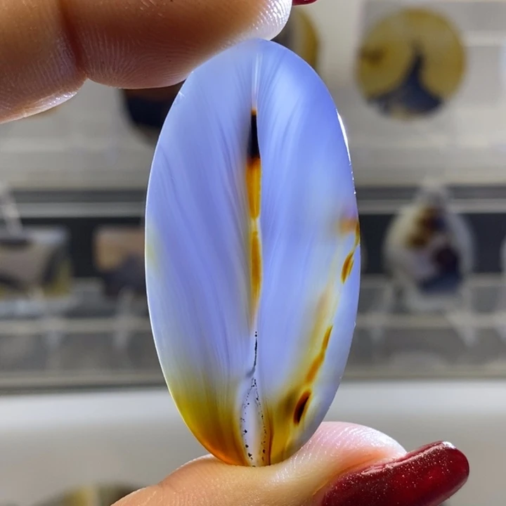 玛瑙/玉髓未镶嵌颈饰