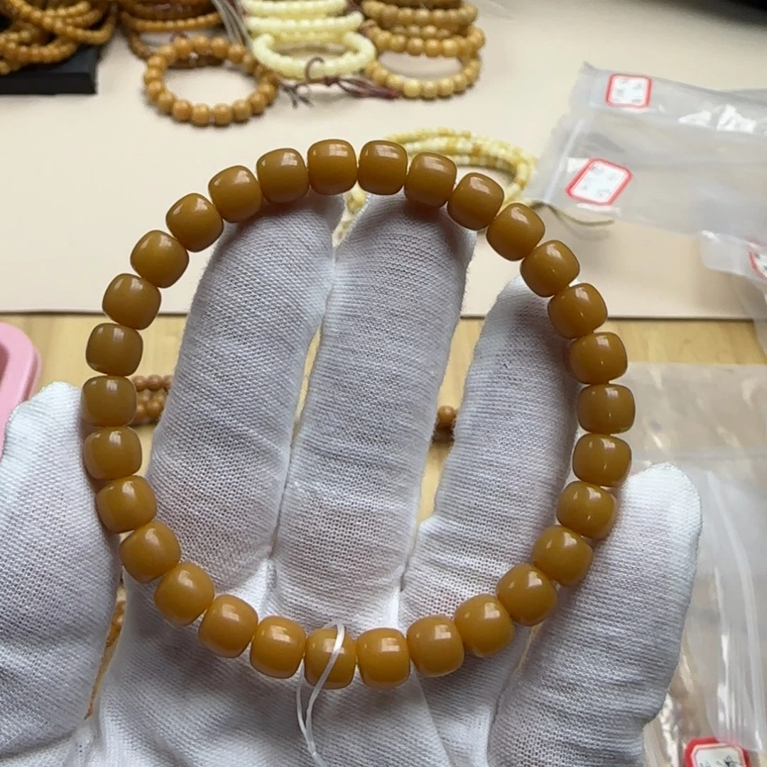 菩提根/象牙果手串7*8 精工 11年