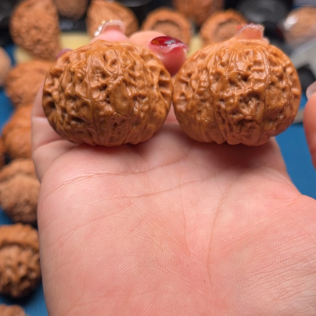 吊坠桃核43南瓜墩文玩核桃