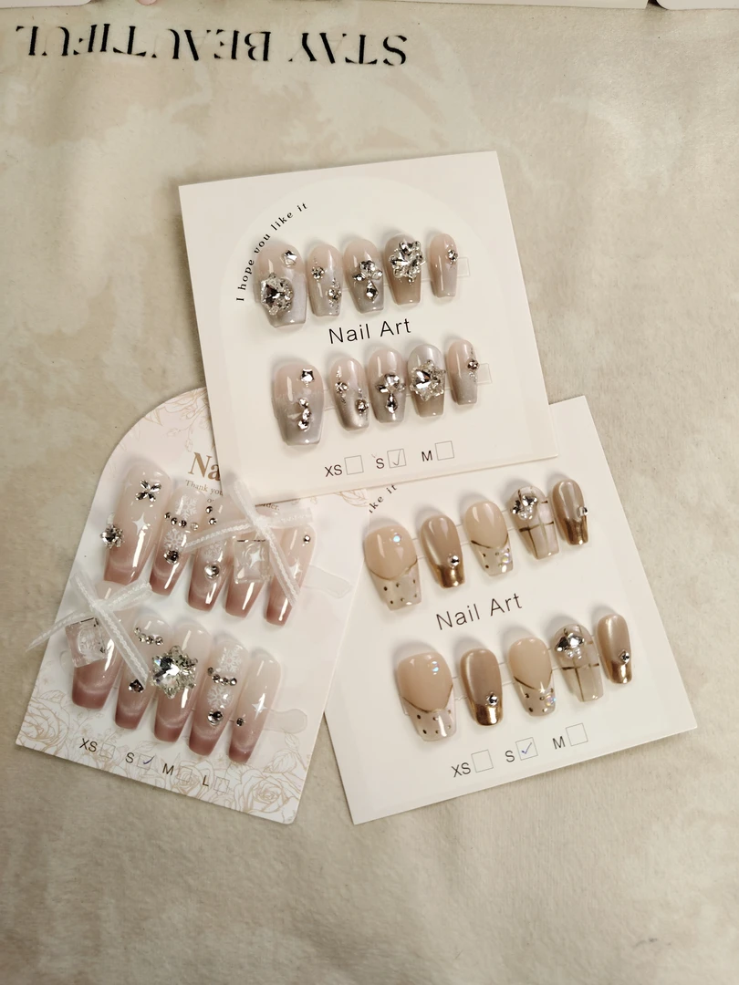 【直播链接】纯手工穿戴甲纯欲风格两单飞