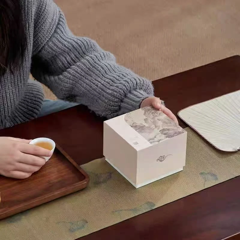 茶具茶杯礼盒主人杯茶杯包装盒品茗杯小号礼品盒空盒子