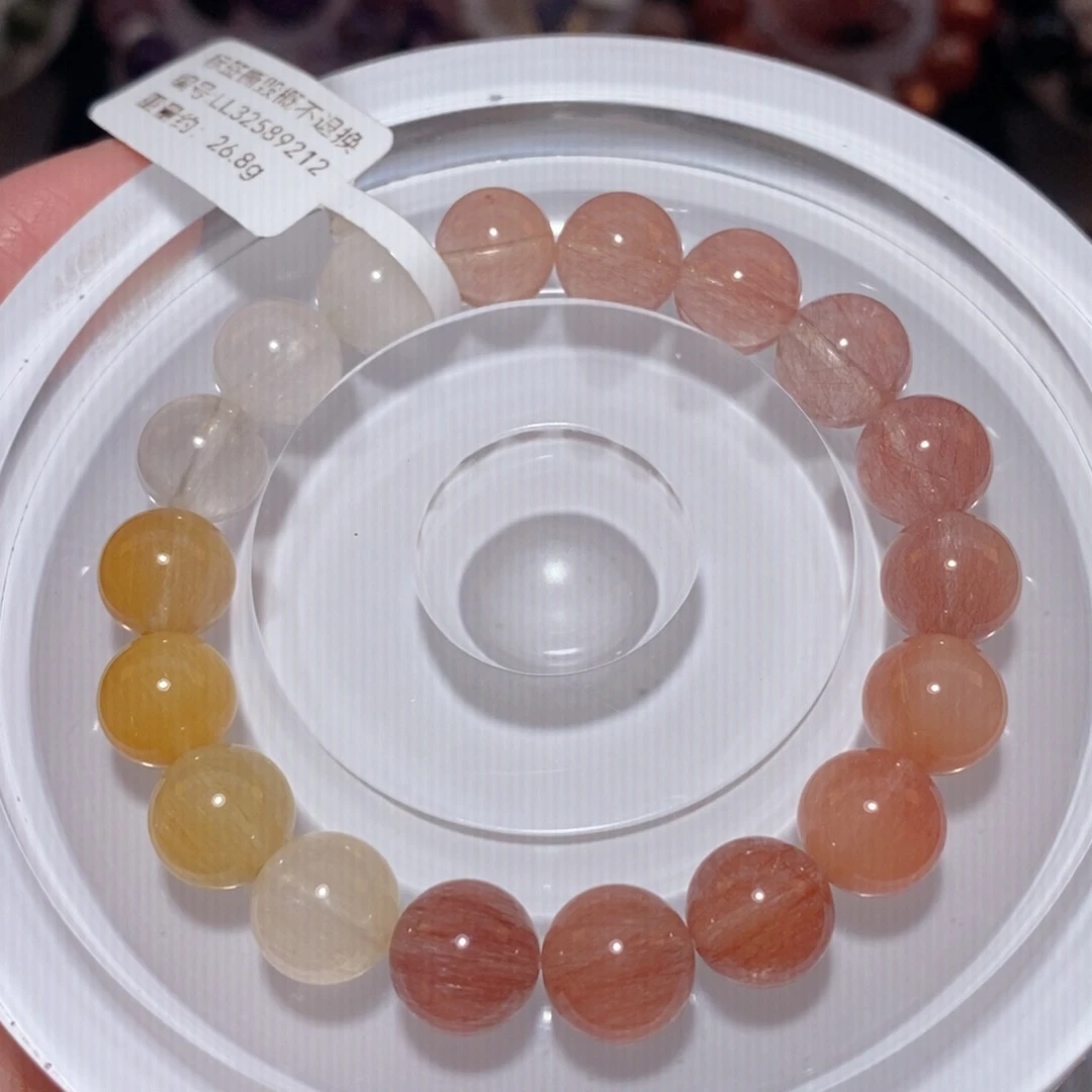 未镶嵌手链水晶F彩兔毛10