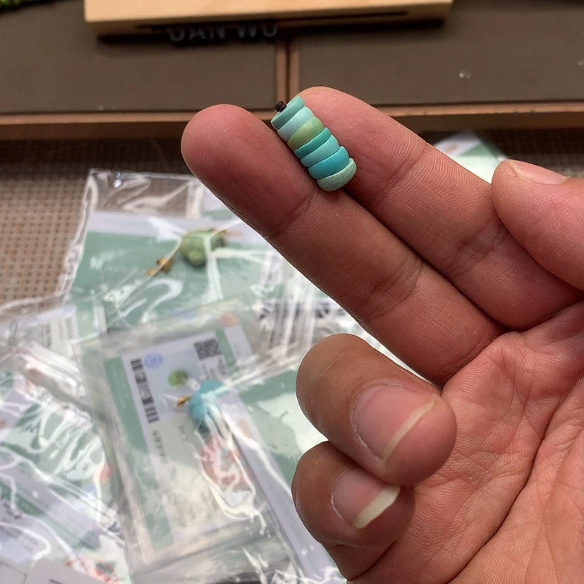 【闪购商品】未镶嵌绿松石颈饰橘*15