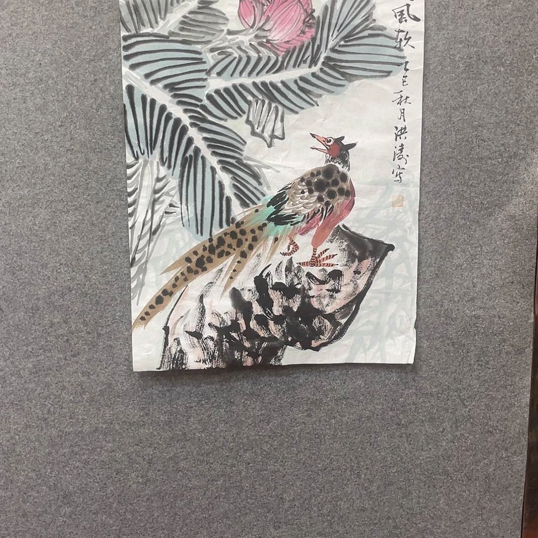 国画我们在学校里就没有任何