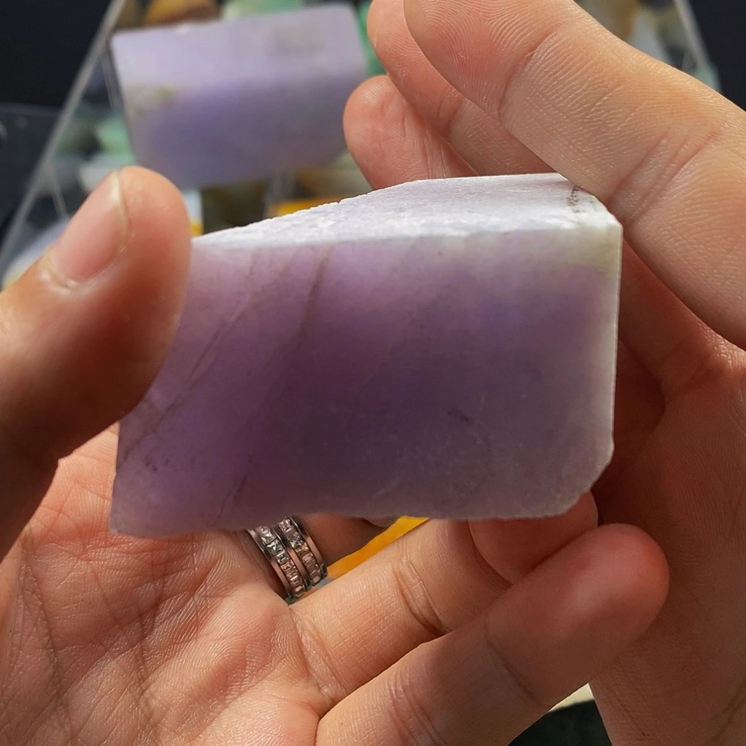 翡翠挂件未镶嵌料子