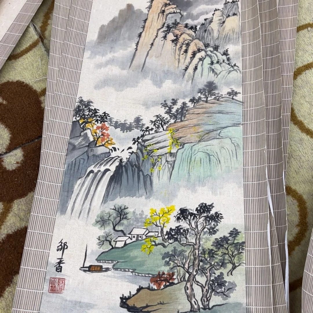 国画33-66卡纸作品童