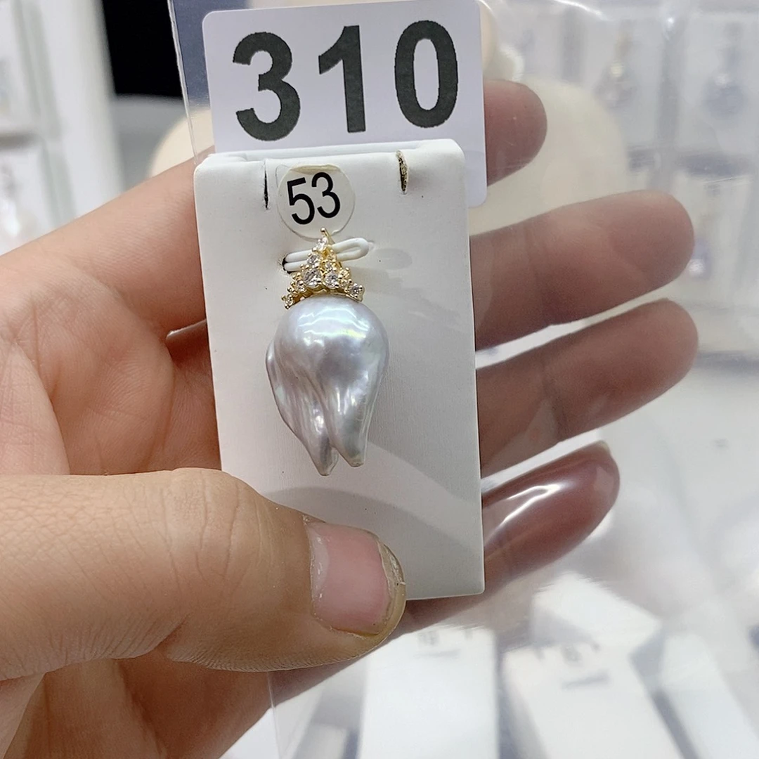 淡水珍珠颈饰合金