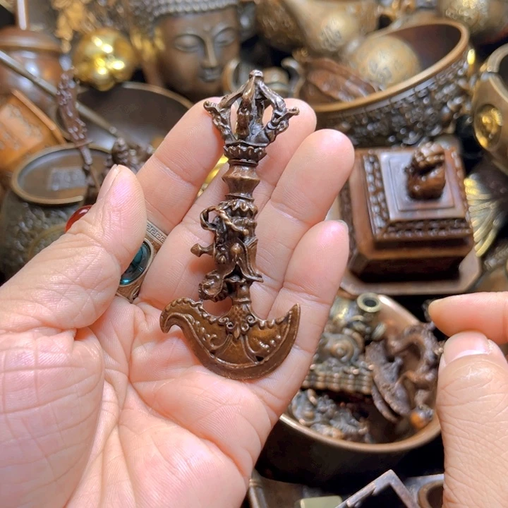 铜器摆件收收藏藏