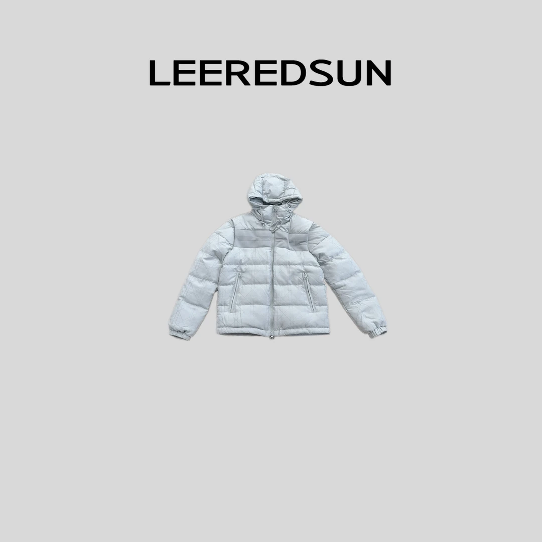 LEEREDSUN "主角" 连帽可拆卸90白鸭绒羽绒服外套YY01YR3018