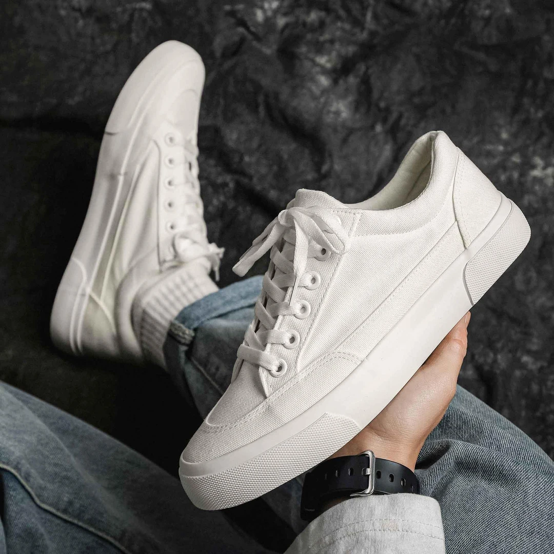 日系ins小白鞋百搭帆布鞋女低帮情侣夏季2025新款板鞋子男潮休闲