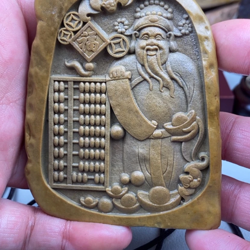 【闪购商品】原石雕刻手把件脖挂件