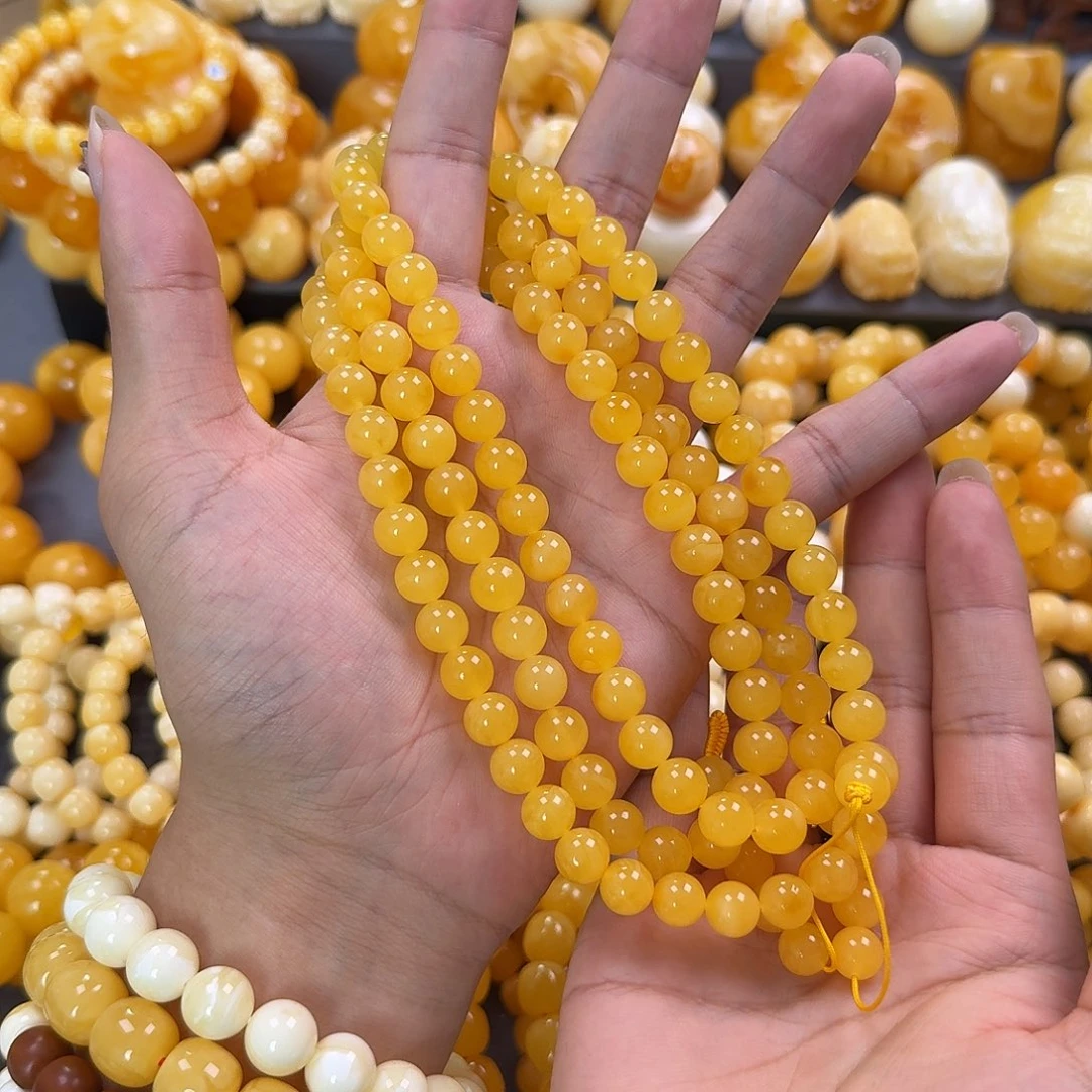 蜜蜡未镶嵌珠宝奇石