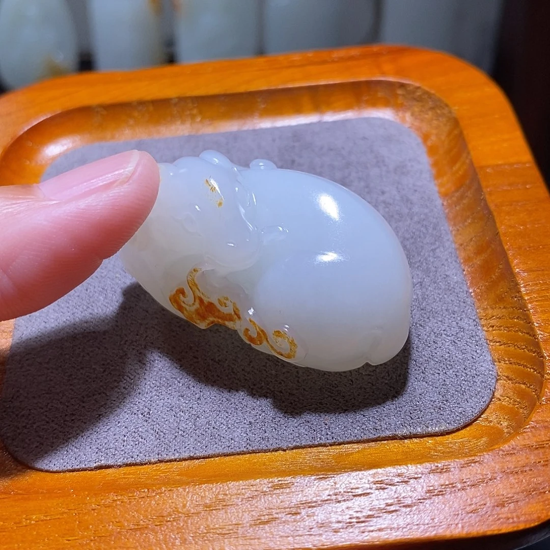 和田玉（糖玉）未镶嵌挂件