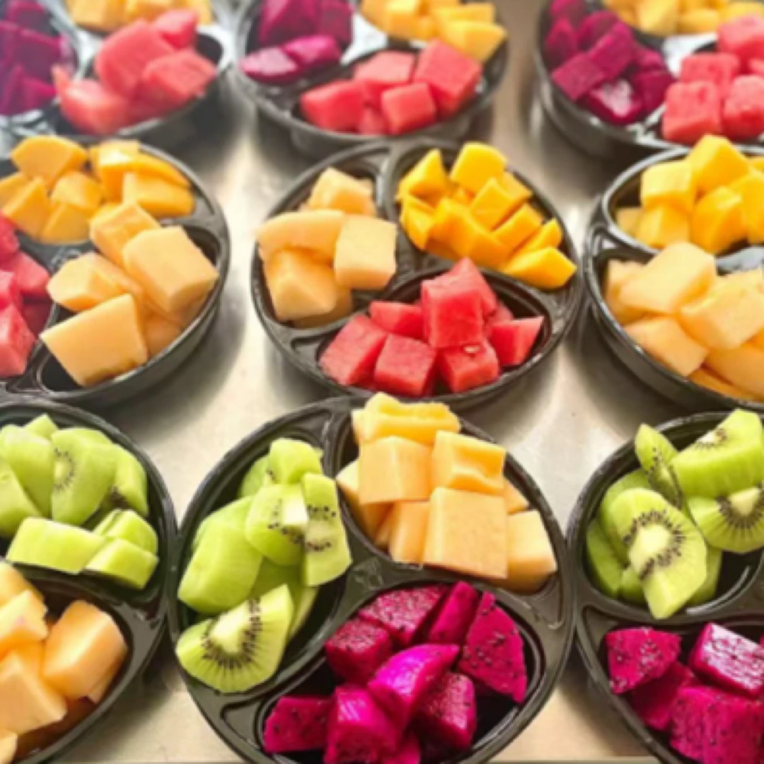 【鲜果切】猕猴桃/火龙果/哈密瓜/西瓜/芒果可备注 不备注随机