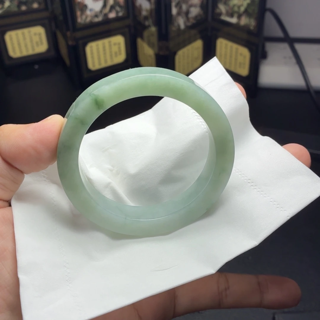 蓝***蓝未镶嵌正圈定制翡翠