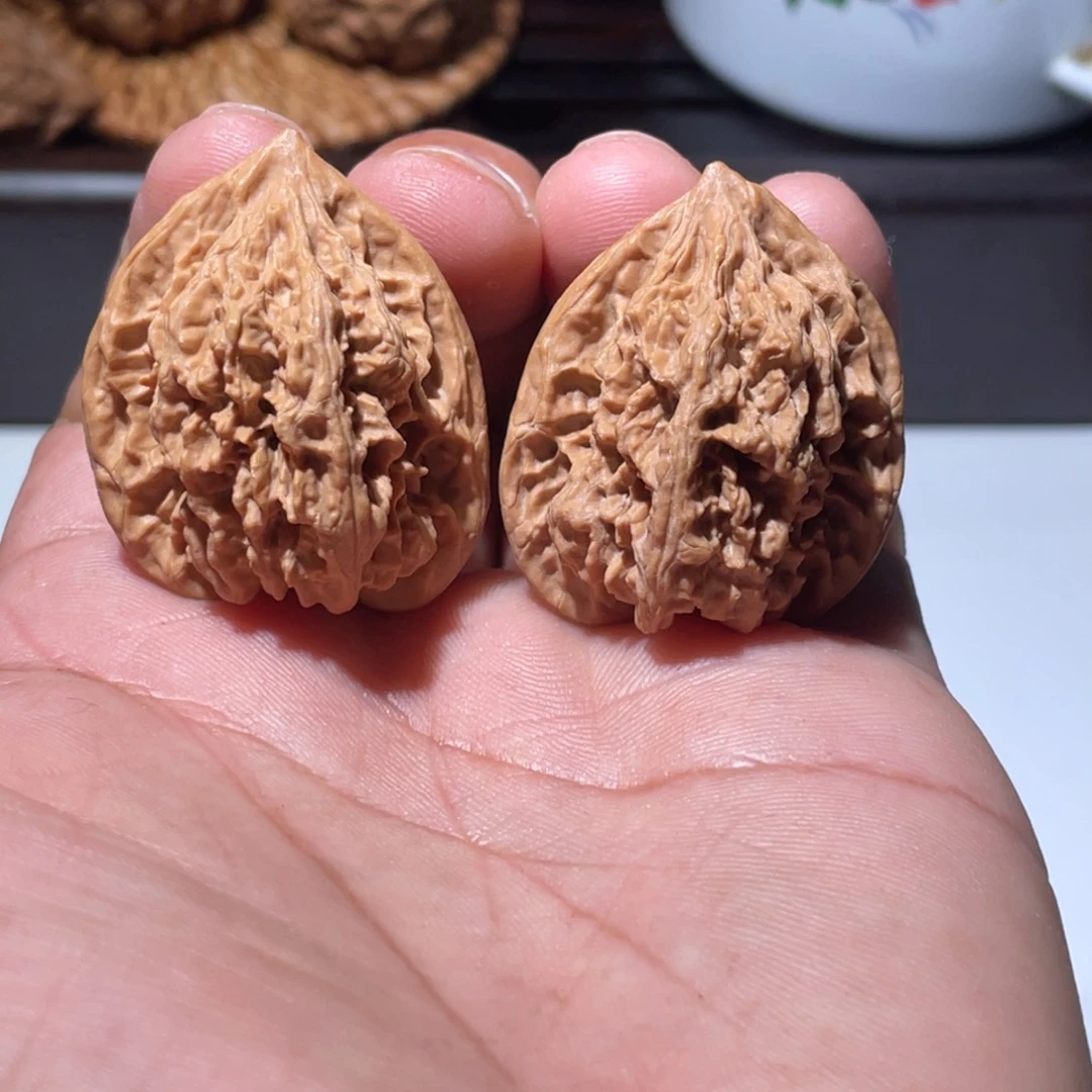 吊坠文玩核桃腊皮野鸡