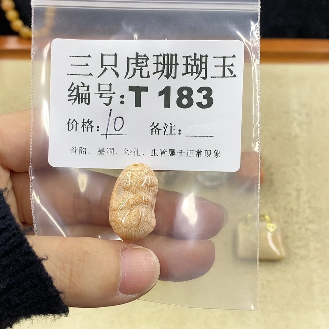 硅化珊瑚（珊瑚玉）1未镶嵌不****名