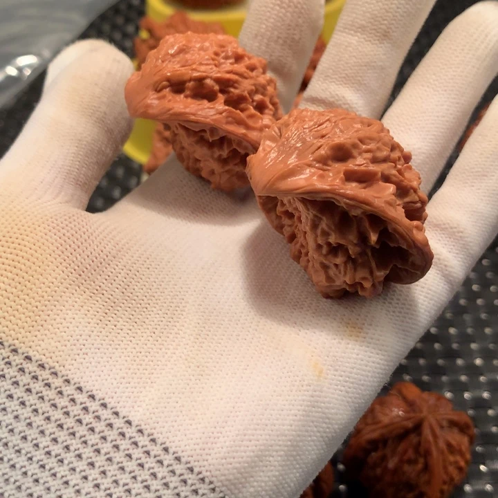 文玩核桃把件飞***子工艺