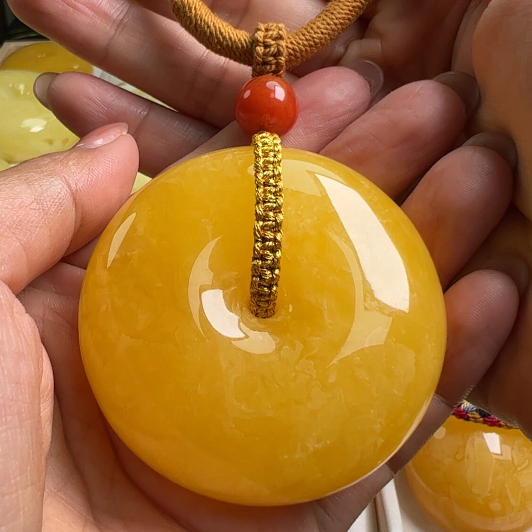 未镶嵌毛衣链蜜蜡无优化