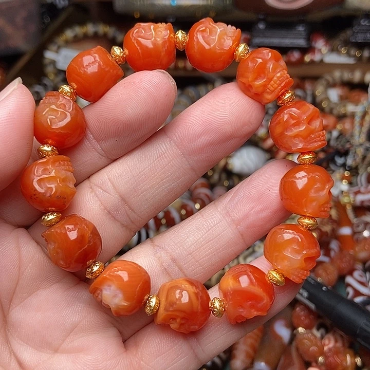 玛瑙/玉髓未镶嵌手链