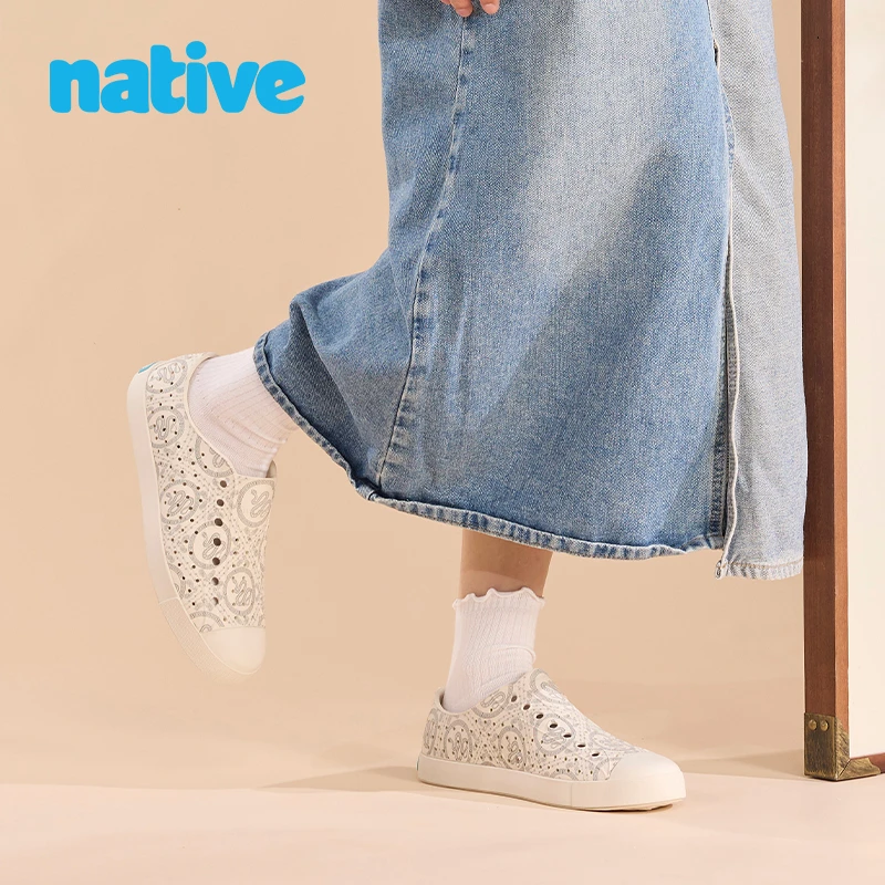 native2025新款【灵蛇】洞洞鞋凉鞋亲子鞋男女同款夏季休闲沙滩鞋