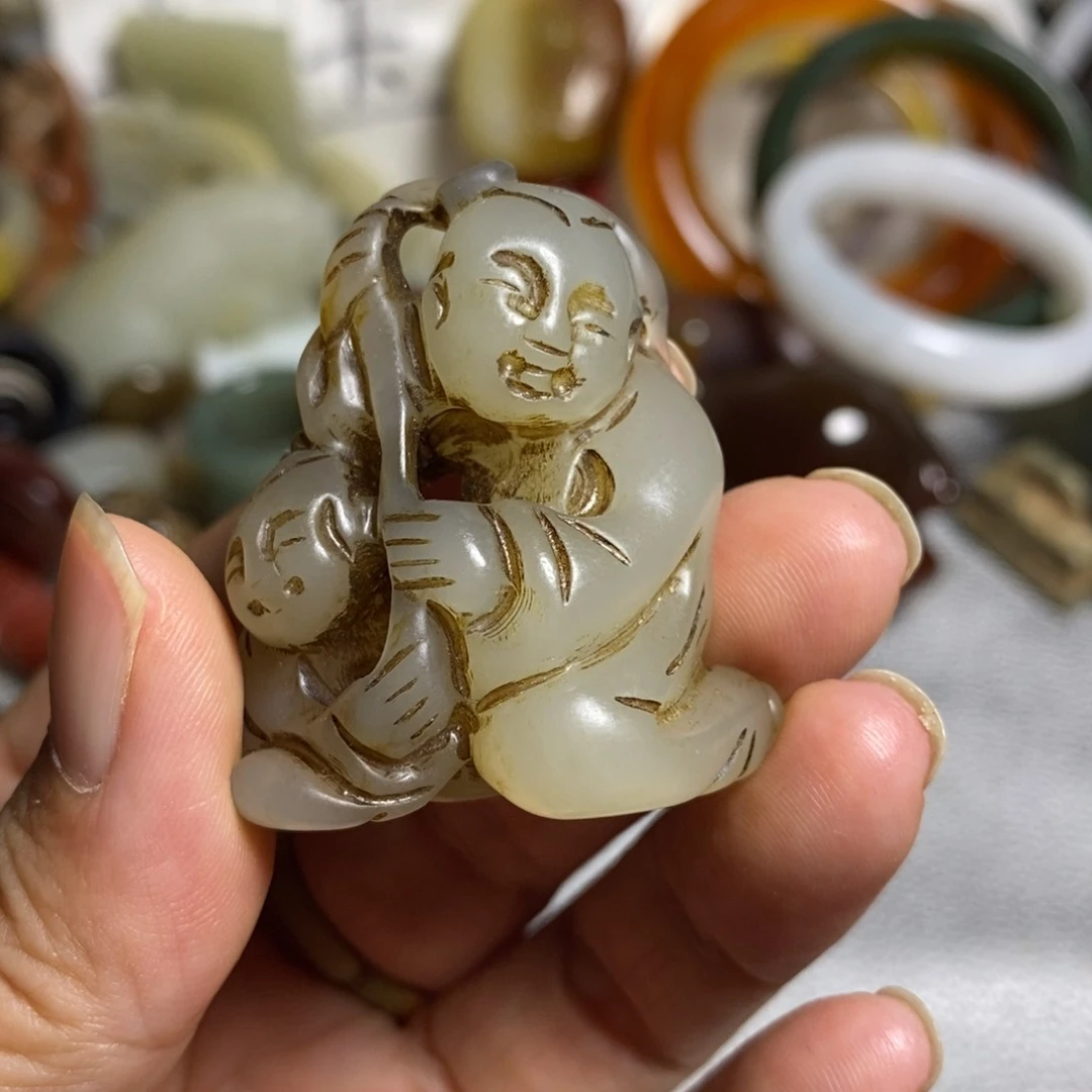 和田玉（糖玉）未镶嵌颈饰