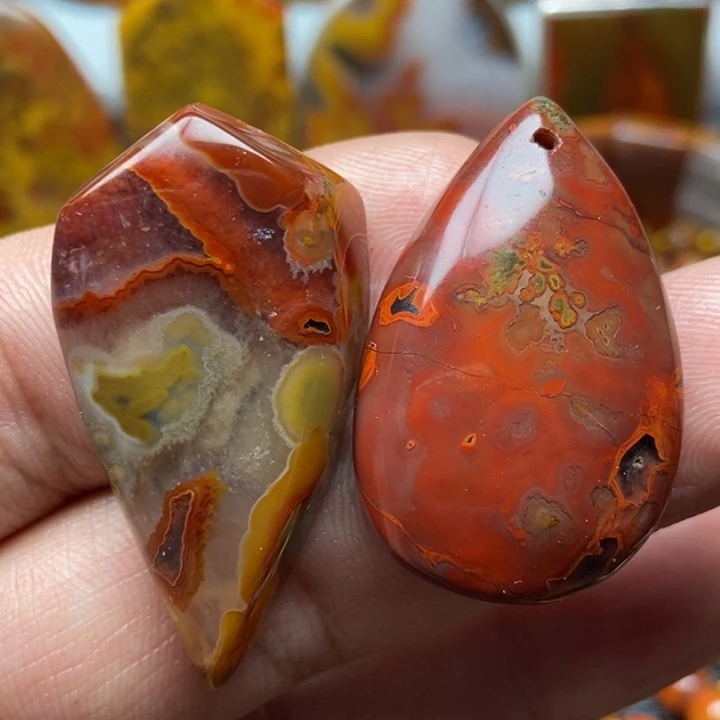 玛瑙/玉髓吊坠未镶嵌