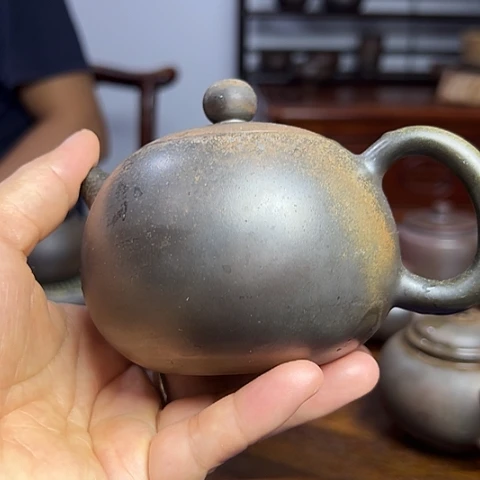 戬谷龙窑柴烧茶壶18