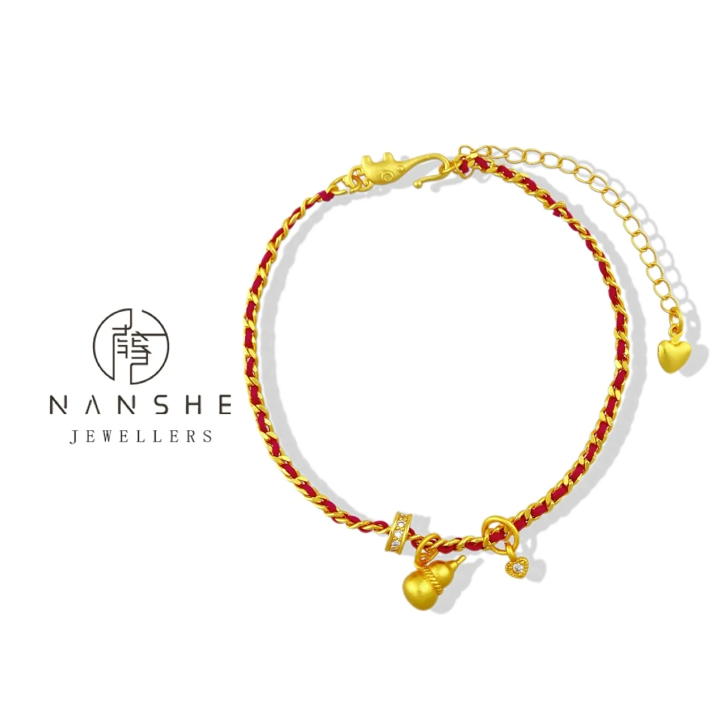 NANSHE/南奢 精工版葫芦复古手链时尚百搭L737