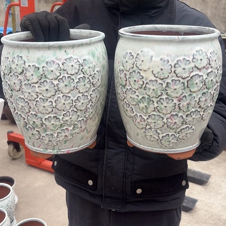 红陶精品两个口径18高度23