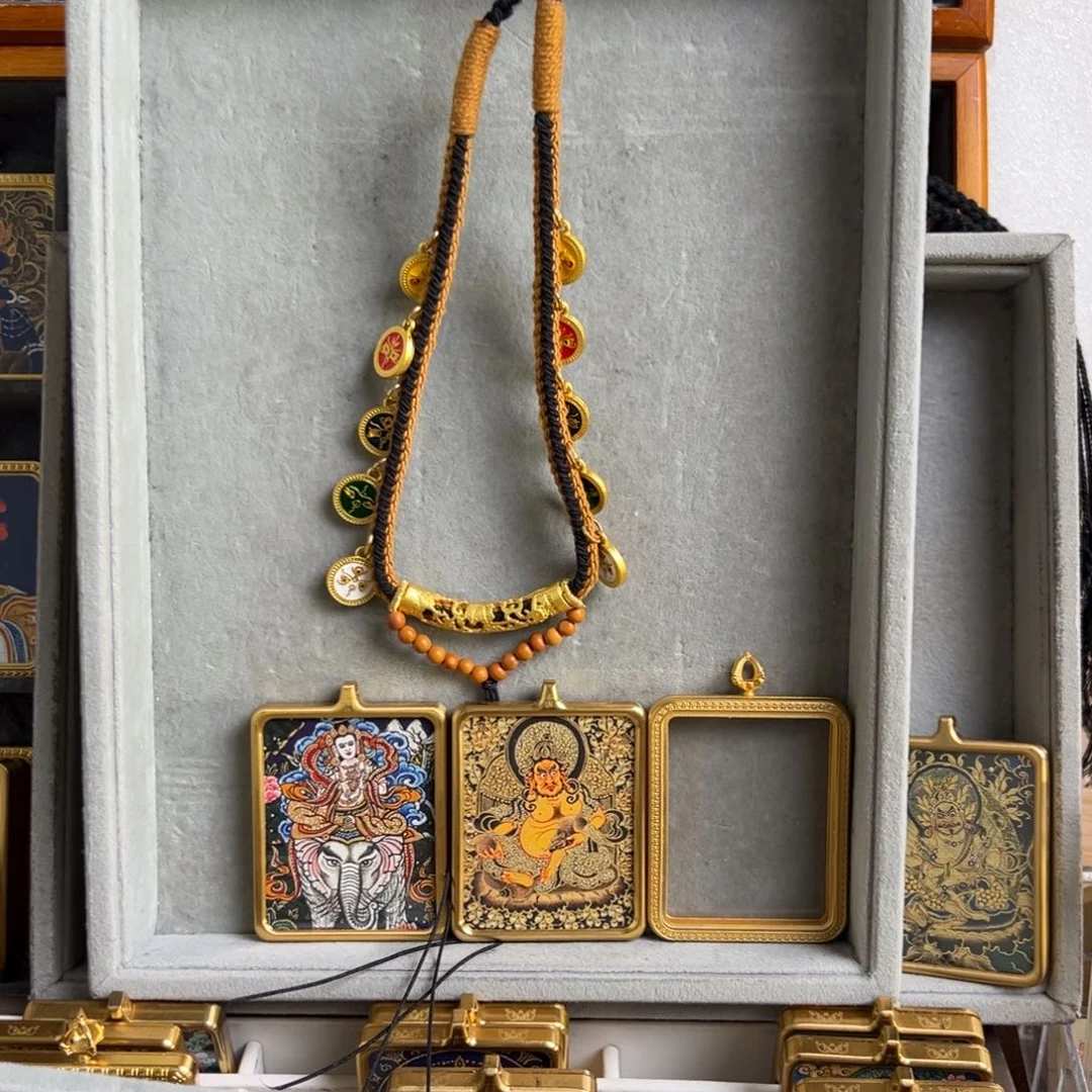 吊坠南**?双面黄财神补差价