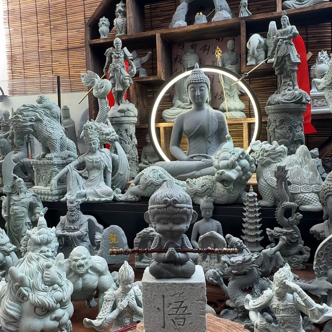 石材悟空底座一个0224悟空一个