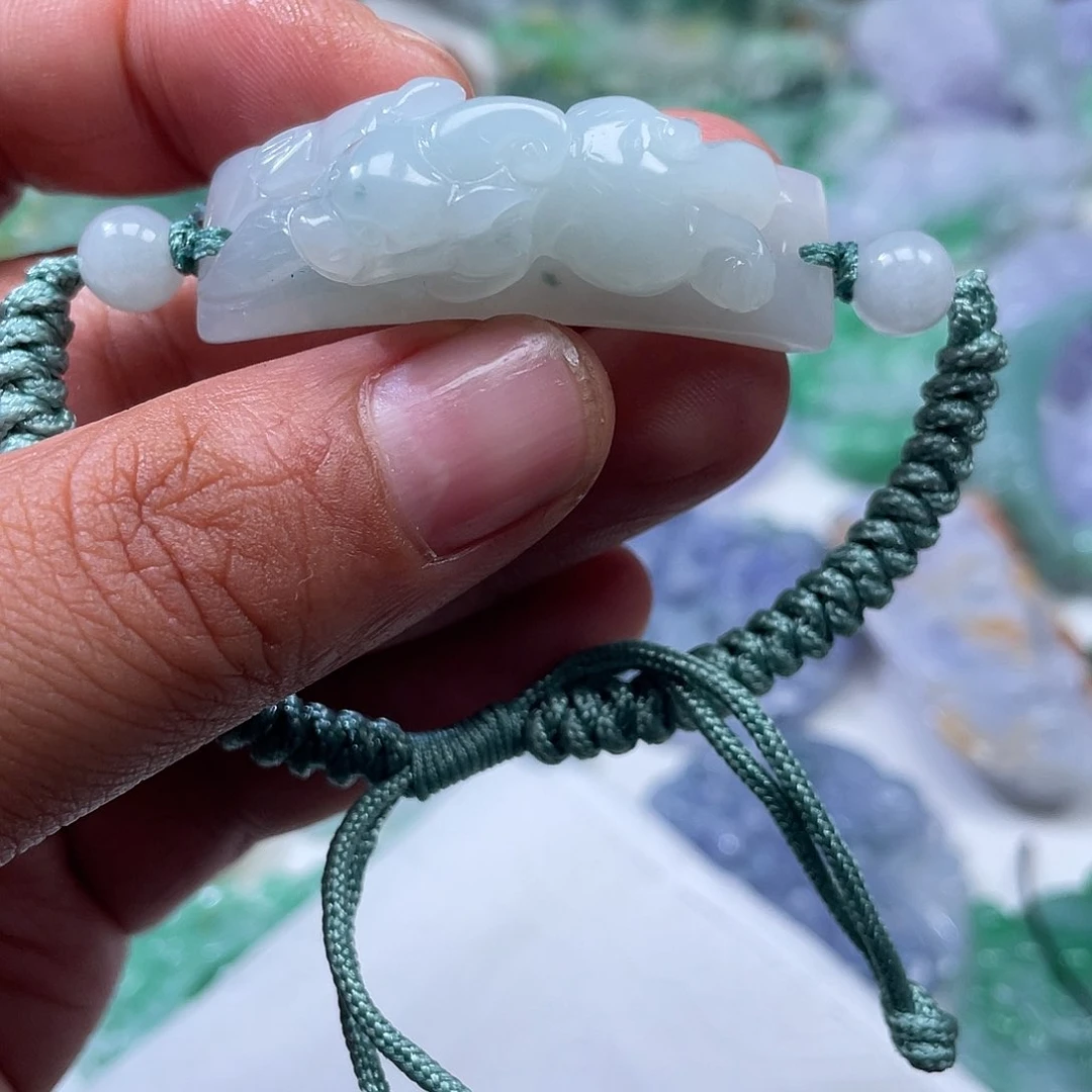 颈饰未镶嵌翡翠翡玉缘翡翠