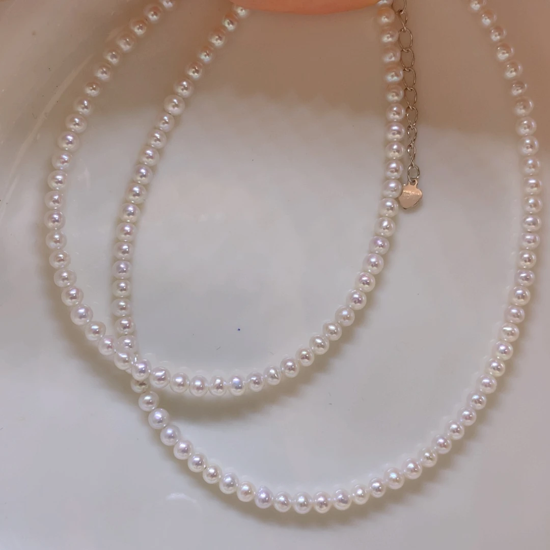 淡水珍珠颈饰合金