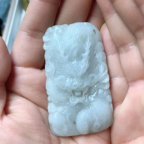 翡翠颈饰未镶嵌天然缅甸翡翠a货