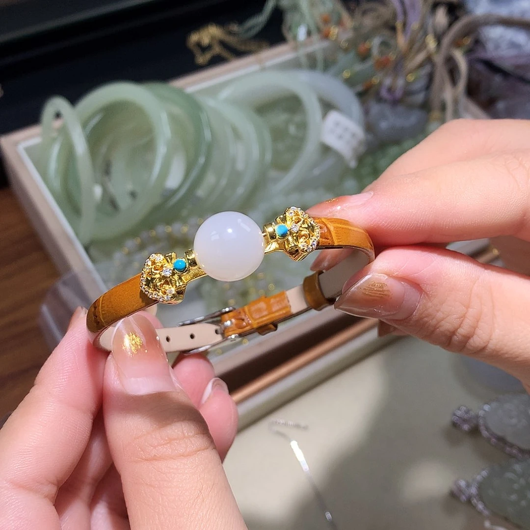 未镶嵌手链和田玉