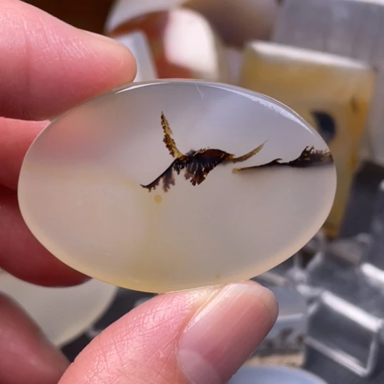 玛瑙/玉髓吊坠(不含链)未镶嵌