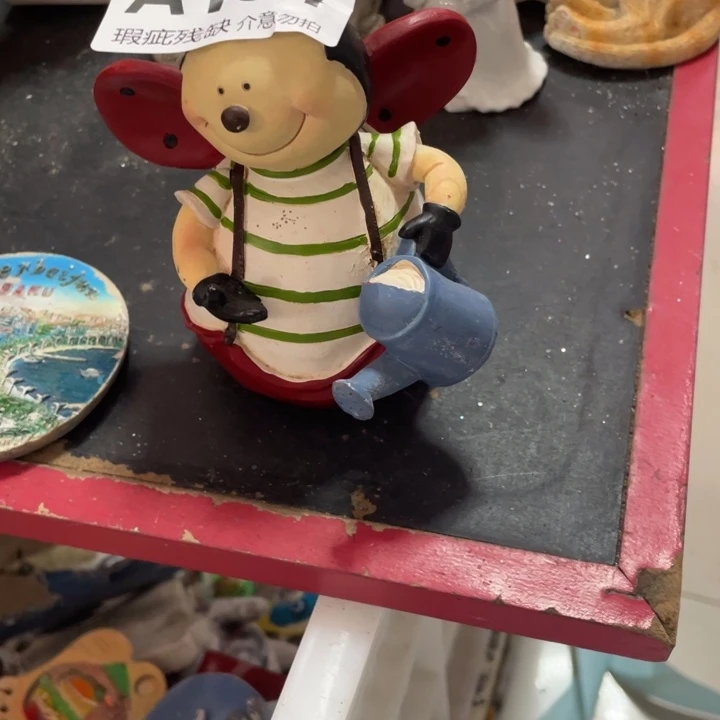 千***妈摆件孤品老貨微瑕瓷