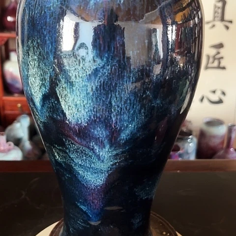 瓷片开****人手工制作工艺制作精美