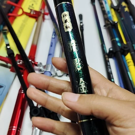 3米大物黑金抄网杆