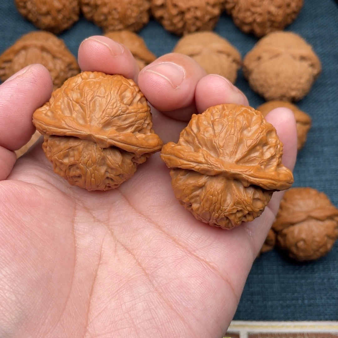 把件文玩核桃全品肉球宫灯41