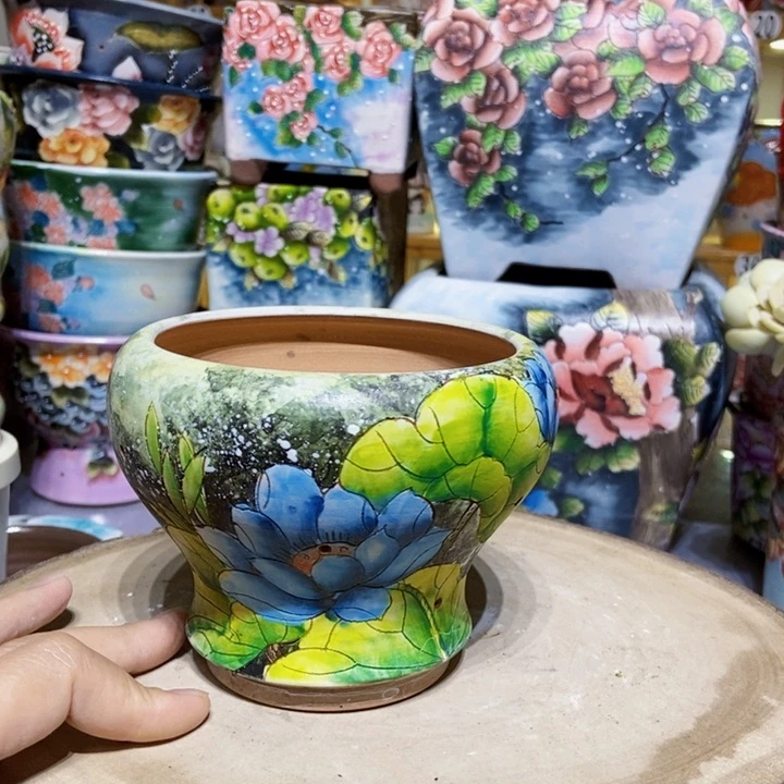 景德镇艺术手绘作品