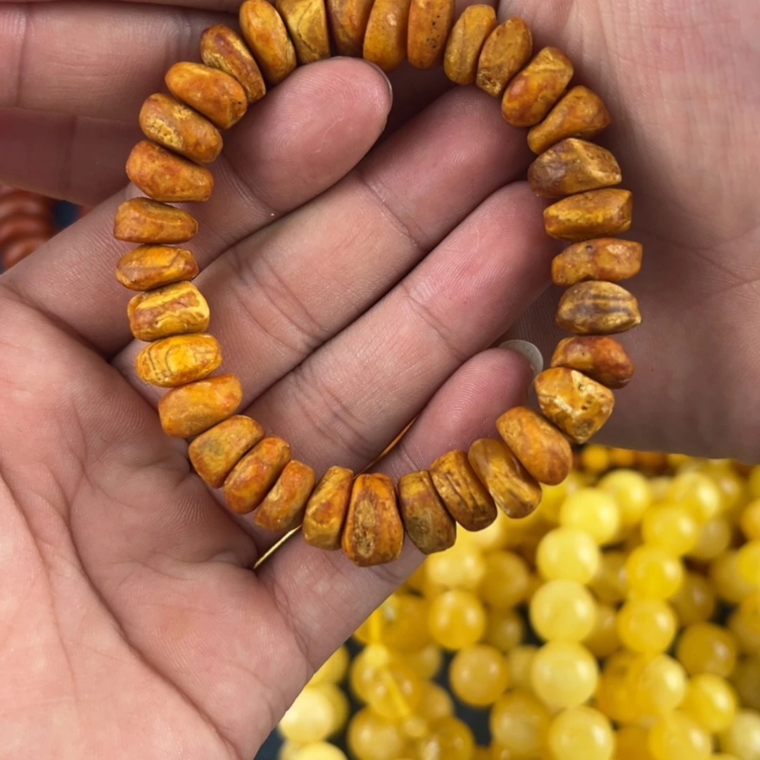 琥珀未镶嵌珠宝奇石