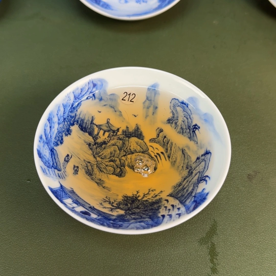 景德镇纯手绘茶具圆圆212