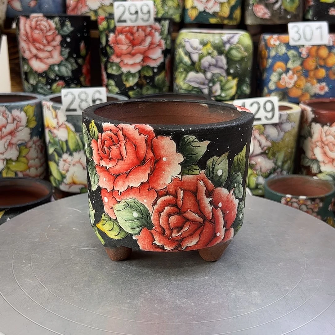 景德镇陶瓷花盆景德镇陶瓷花盆