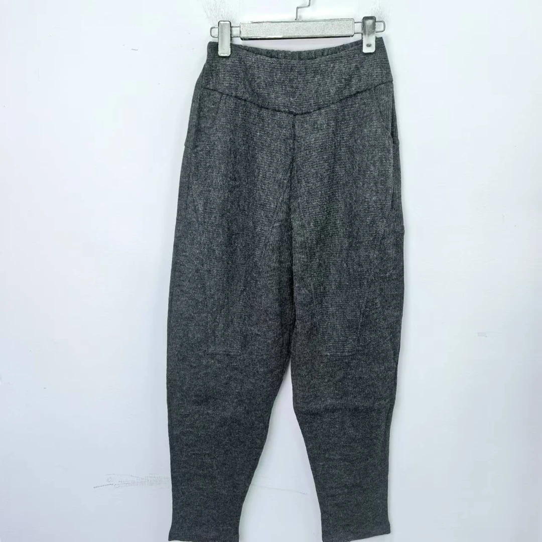 O9 秋冬外穿毛呢哈伦裤显瘦（清仓）