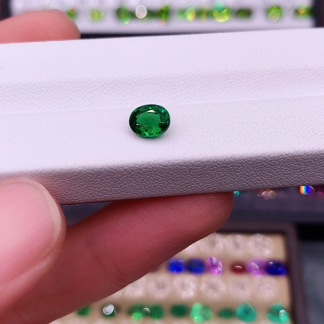 石榴石（沙弗莱）珠宝半成品未镶嵌