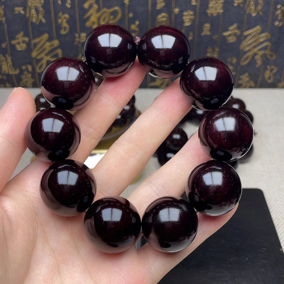 檀香紫檀（小叶紫檀）2.5 10颗 高油密老料金星