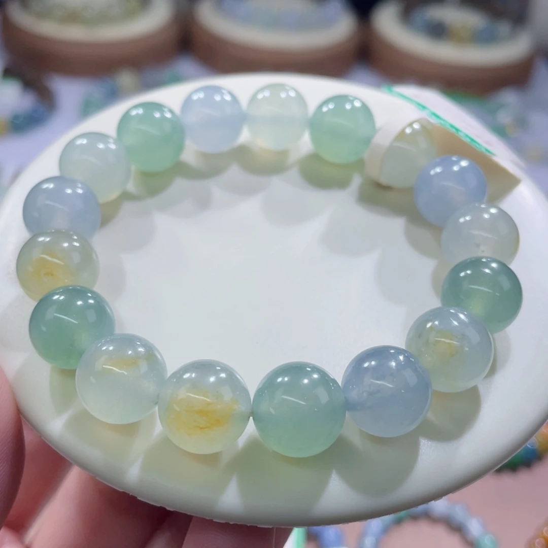 未镶嵌手链翡翠三彩卡11