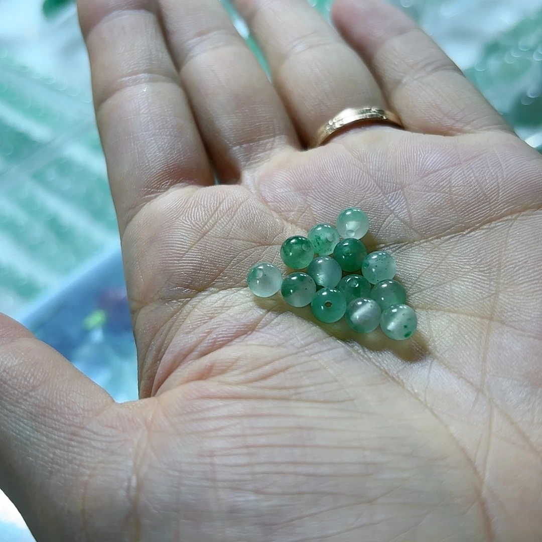 石英质玉手串未镶嵌头*丝卡5的30颗